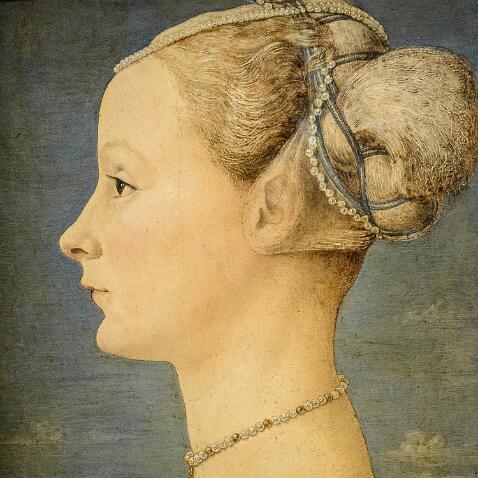 Museo Poldi Pezzoli - Ritratto di giovane donna, 1470-1475 - Antonio del Pollaiolo